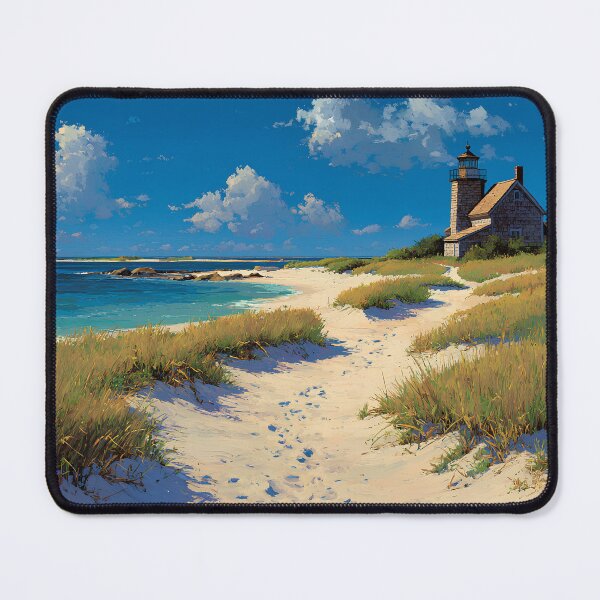 Item preview, Cape Cod Lighthouse Coastal Dunes designed and sold by daila70.