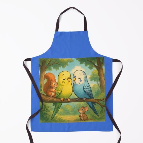 Item preview, Two Budgies and a Quiet Moment designed and sold by LegademaArt.