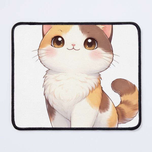 Item preview, Cute Calico Cat Kawaii designed and sold by PurrfectClubArt.