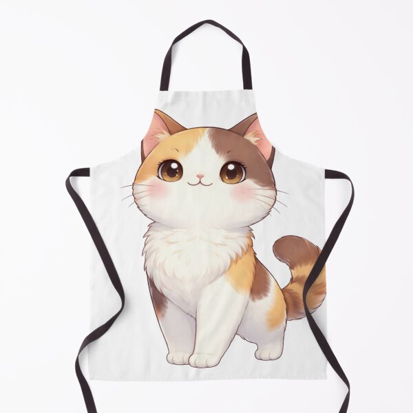 Item preview, Cute Calico Cat Kawaii designed and sold by PurrfectClubArt.