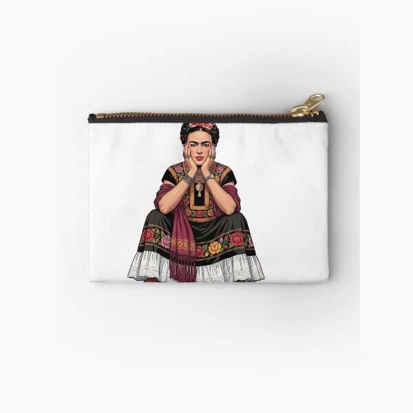 Aperçu de l'œuvre Portrait de Frida Kahlo en tenue mexicaine créée et vendue par TeeARTHY.