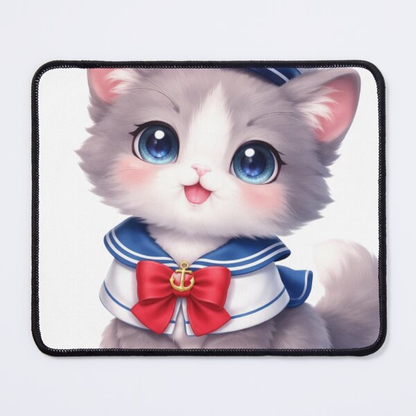 Item preview, Sailor Cat Kawaii Costume designed and sold by PurrfectClubArt.