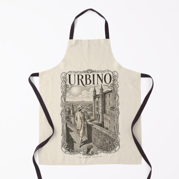Item preview, Urbino, Marche, Italy [Wood Engraving] designed and sold by elektronen.