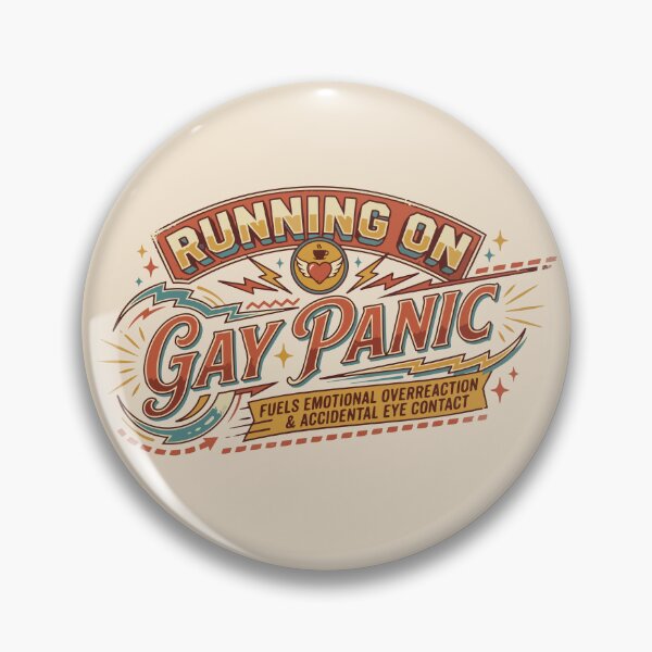 Item preview, Gay Panic designed and sold by tigrootiger.