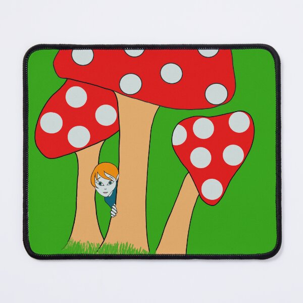 Item preview, Mushroom fairy designed and sold by Tracy A. Moorhouse Designs.