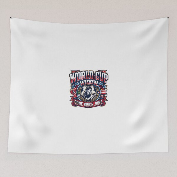 Item preview, World Cup Widow – Gone Since June Soccer Humorous Design designed and sold by maplesoulkiller.