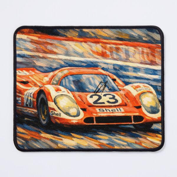 Item preview, Porsche 917K Le Mans Van Gogh Style Art designed and sold by HobbyaDois.