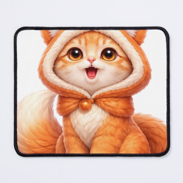 Item preview, Fox Costume Cat Kawaii designed and sold by PurrfectClubArt.