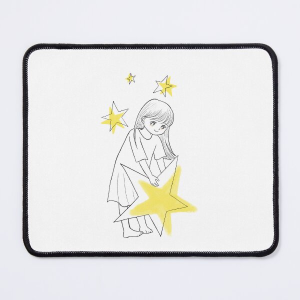 Item preview, A girl with stars designed and sold by EmuraStudio.