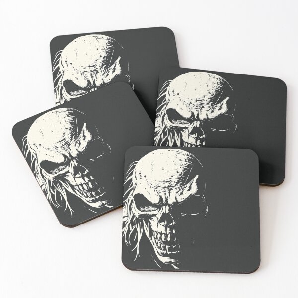 Item preview, Heavy Metal Skull Dark Comic Art - Stifled Echo designed and sold by ERODED SELF.
