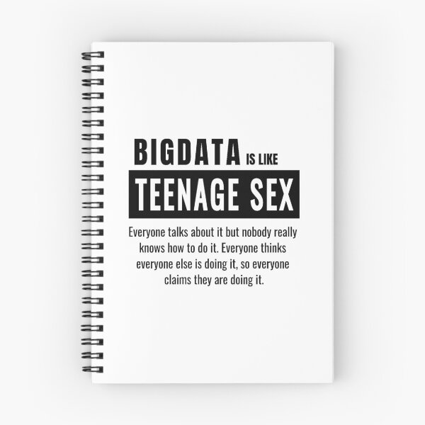 Item preview, BigData Is Like Teenage Sex designed and sold by jp-trading.