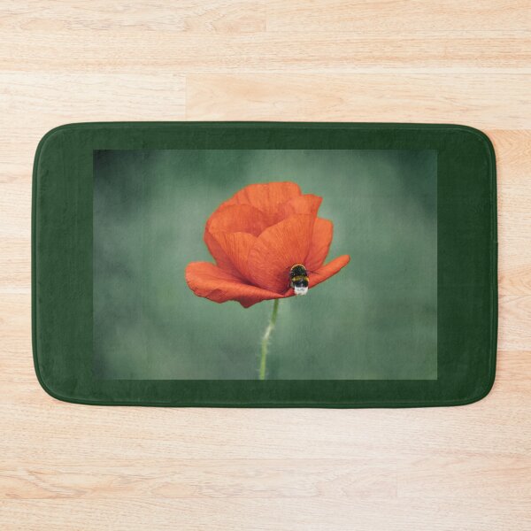 Item preview, Minimal Poppy Flower Nature Photography designed and sold by Mutezone.