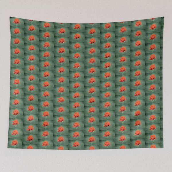 Item preview, Minimal Poppy Flower Nature Photography designed and sold by Mutezone.