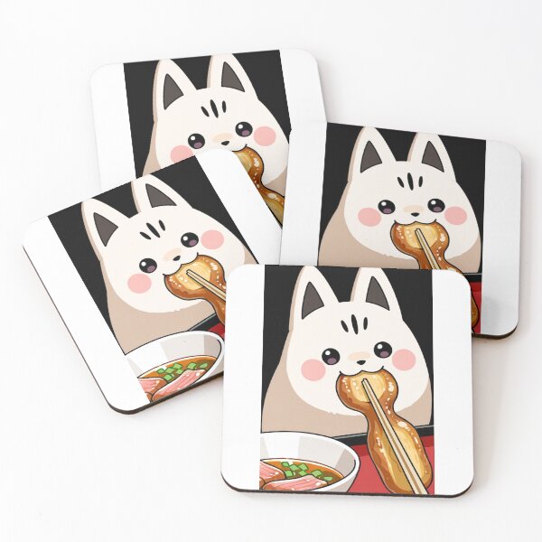 Item preview, Character - Cream Animal Chopsticks Youtiao Soup designed and sold by DoodyPets.