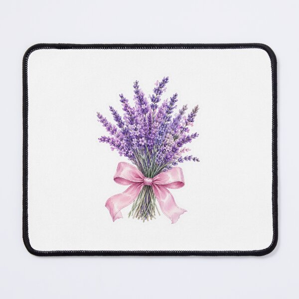 Item preview, Lavender Bunch Pink Bow Coquette Sticker designed and sold by CoquetteBySofia.