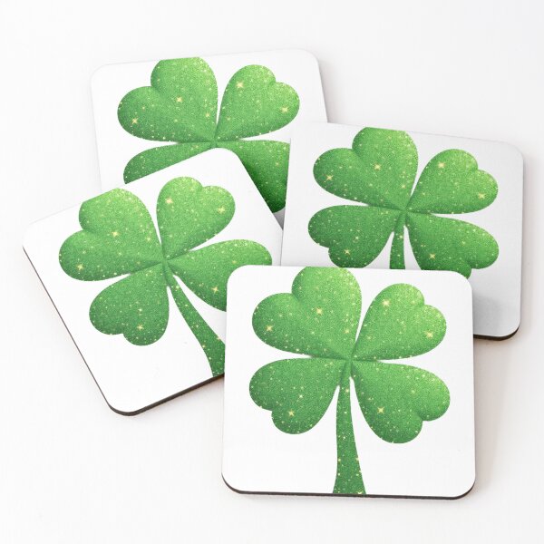Item preview, Faux Glitter Shamrock designed and sold by Magenta Merch.