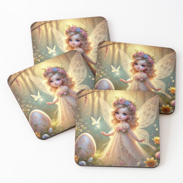 Item preview, Fairy and an Enchanted Spring in the Fairywood designed and sold by LegademaArt.