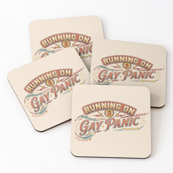 Item preview, Running on Gay Panic designed and sold by tigrootiger.