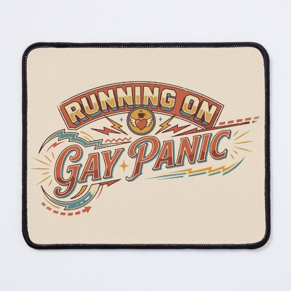 Item preview, Running on Gay Panic designed and sold by tigrootiger.