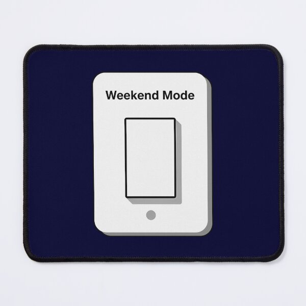 Item preview, Weekend Mode Toggle Minimal UI Design T-Shirt designed and sold by Topoartispp.