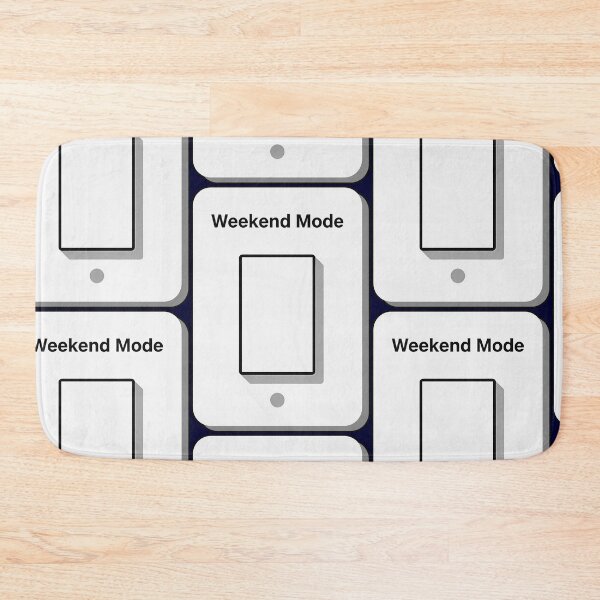 Item preview, Weekend Mode Toggle Minimal UI Design T-Shirt designed and sold by Topoartispp.