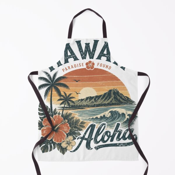 Item preview, Vintage Hawaii Aloha Paradise Found Retro Summer designed and sold by ZENVIRART.