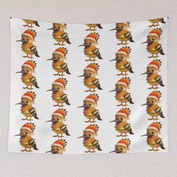 Item preview, Christmas Hoopoe designed and sold by Sillytoe.