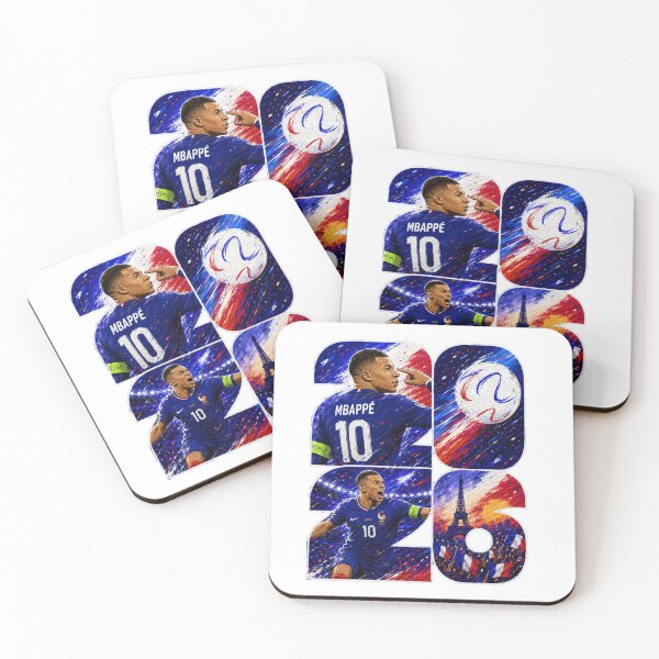 Aperçu de l'œuvre Affiche d'art de légende du football Mbappé France 2026 créée et vendue par ravuh.