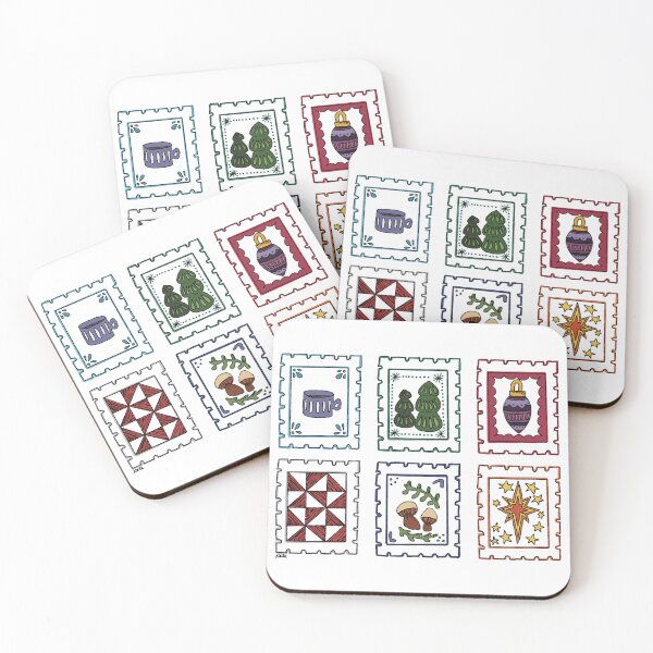 Item preview, Seasonal Stamps designed and sold by k8createsstudio.