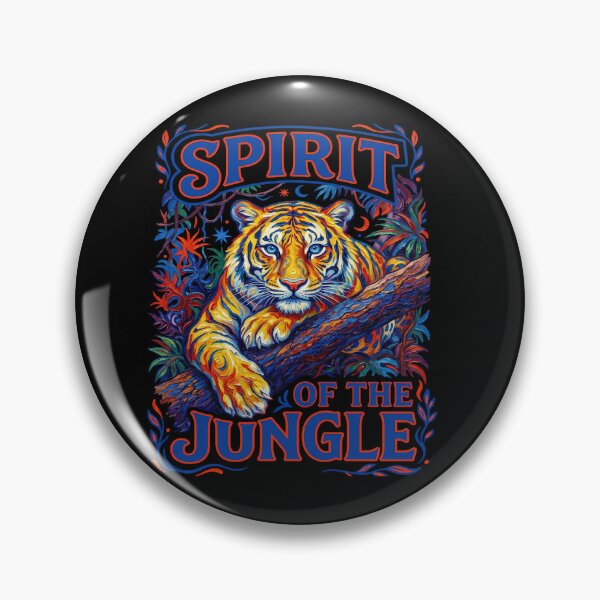 Item preview, Spirit Of The Jungle Tiger designed and sold by TeeARTHY.