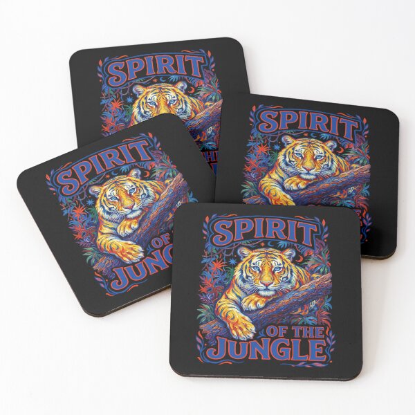 Item preview, Spirit Of The Jungle Tiger designed and sold by TeeARTHY.