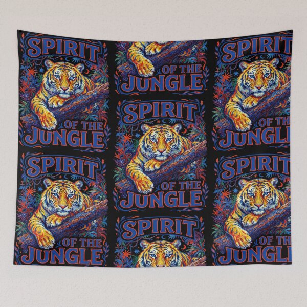Item preview, Spirit Of The Jungle Tiger designed and sold by TeeARTHY.