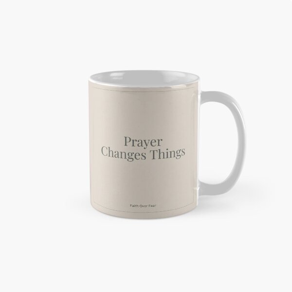 Item preview, Prayer Changes Things | Minimalist Christian Faith T-Shirt designed and sold by DmaarGroup.