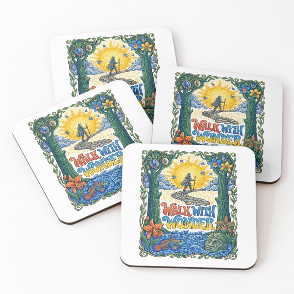 Item preview, Walk With Wonder Mountain Hiking Landscape designed and sold by TeeARTHY.