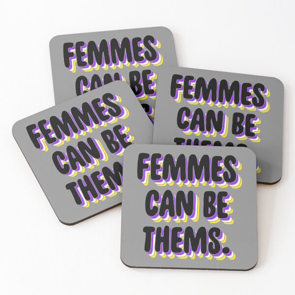 Item preview, Femmes Can Be Thems designed and sold by sillyjess.