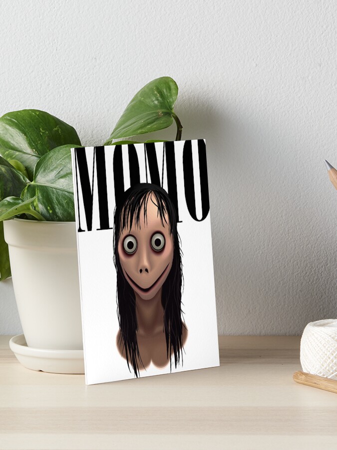 Call Momo. Momo monster for Halloween. 