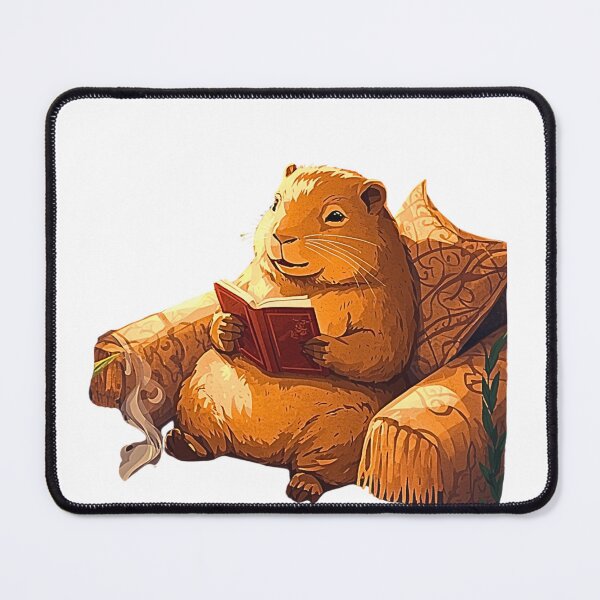 Item preview, This Is Fine Capybara – Funny Office Chaos T-Shirt designed and sold by MerchWSzpilkach.