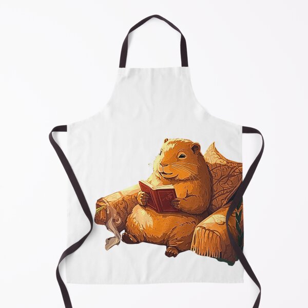 Item preview, This Is Fine Capybara – Funny Office Chaos T-Shirt designed and sold by MerchWSzpilkach.