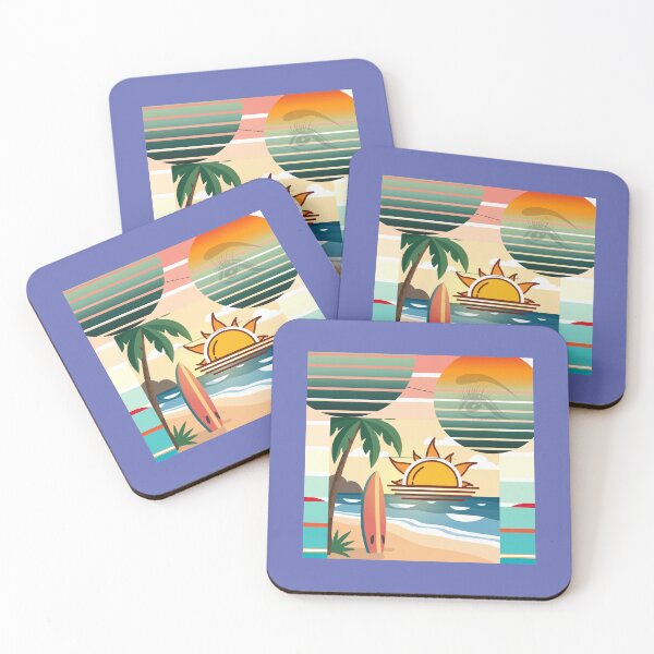 Item preview, retro beach designed and sold by Jillybean1060.