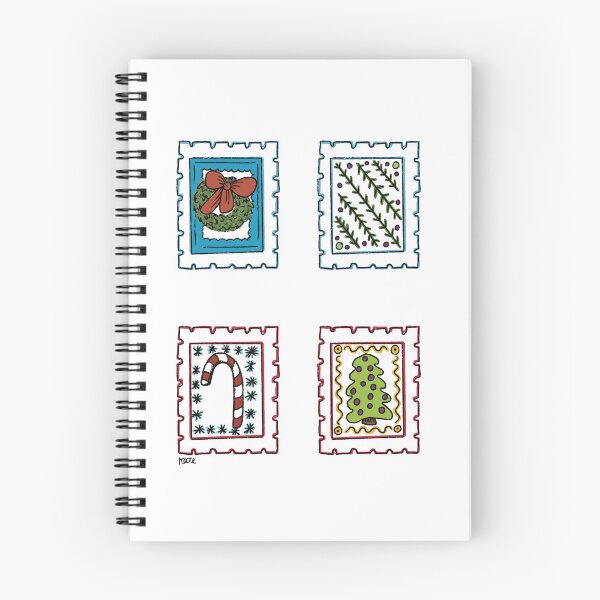 Item preview, Holiday Stamps designed and sold by k8createsstudio.