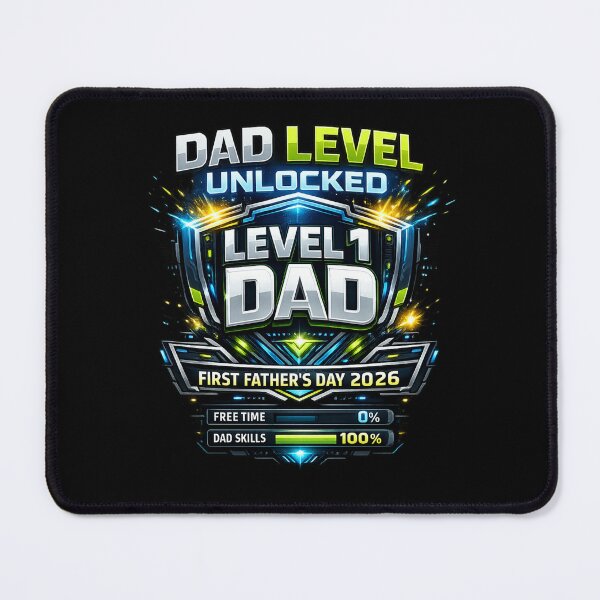 Item preview, Dad Level Unlocked Shirt, First Father's Day 2026, Gamer Dad Gift, New Dad designed and sold by XYZ Studio.