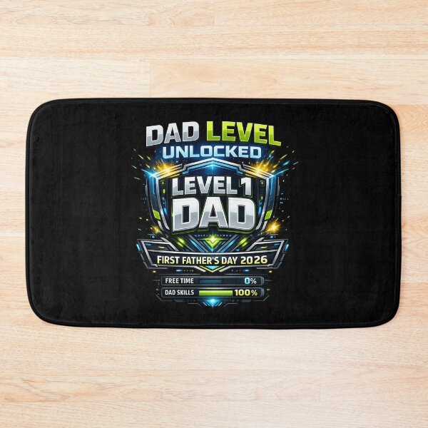 Item preview, Dad Level Unlocked Shirt, First Father's Day 2026, Gamer Dad Gift, New Dad  designed and sold by XYZ Studio.