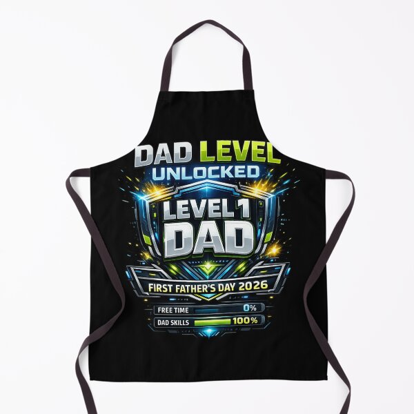 Item preview, Dad Level Unlocked Shirt, First Father's Day 2026, Gamer Dad Gift, New Dad designed and sold by XYZ Studio.