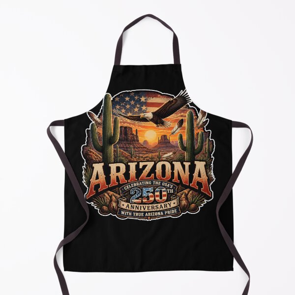 Item preview, Arizona USA 250th Anniversary Patriot Eagle Desert designed and sold by No Limits T-Shirts.