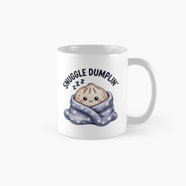 Item preview, Snuggle Dumplin' – Cozy Sleeping Kawaii Dumpling Design designed and sold by EmeraldeaArt.