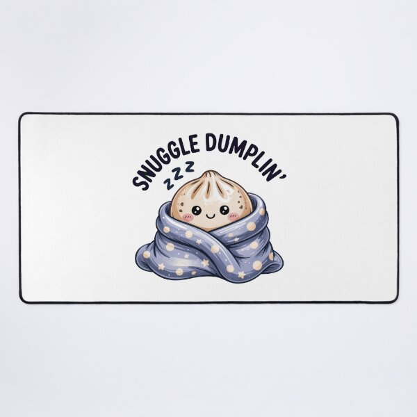Item preview, Snuggle Dumplin' – Cozy Sleeping Kawaii Dumpling Design designed and sold by EmeraldeaArt.