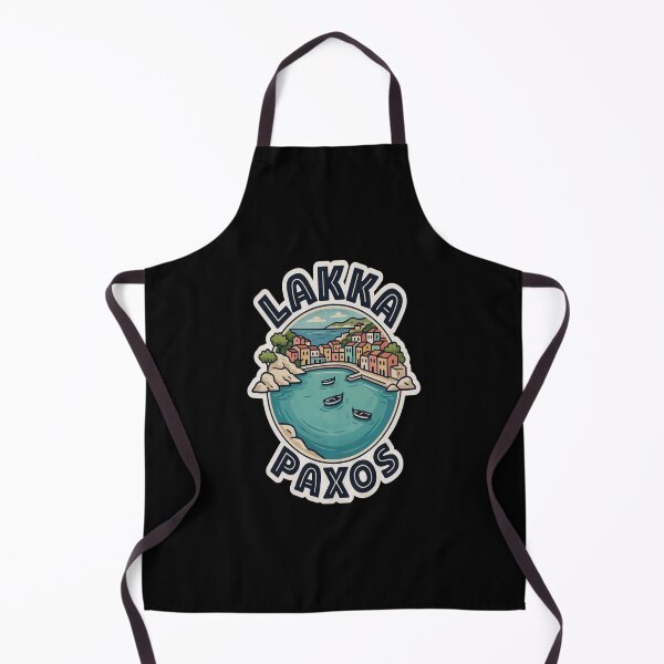 Item preview, Lakka Paxos Vintage Travel Sticker – Retro Ionian Bay Illustration designed and sold by stickercuffs.