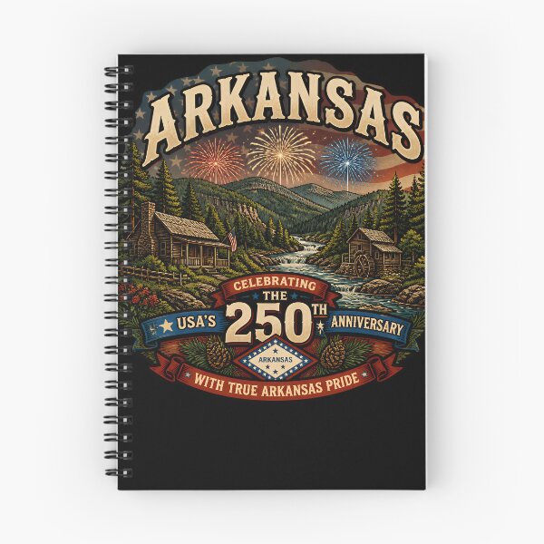Item preview, Arkansas USA 250th Anniversary Patriotic State Pride designed and sold by No Limits T-Shirts.