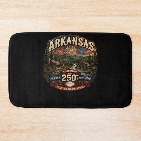 Item preview, Arkansas USA 250th Anniversary Patriotic State Pride designed and sold by No Limits T-Shirts.