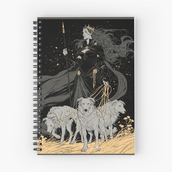 Item preview, Hekate and her hounds designed and sold by MendaciousMina.